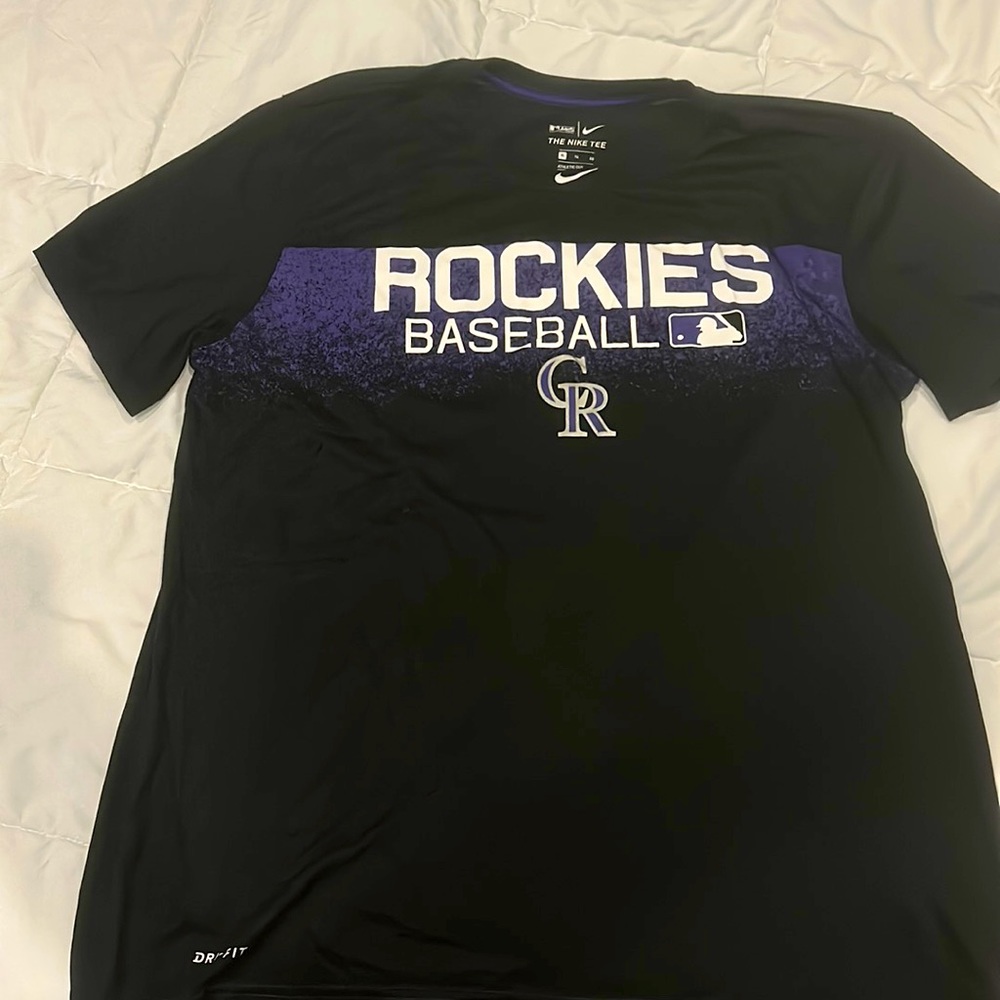 MLB Colorado Rockies nike dri fit